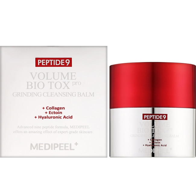 Очищающий бальзам для лица Medipeel Peptide 9 Volume Bio Tox Grinding Cleansing Balm 50 ml, фото 4 Очищающий бальзам для лица Medipeel Peptide 9 Volume Bio Tox Grinding Cleansing Balm 50 ml, фото 4